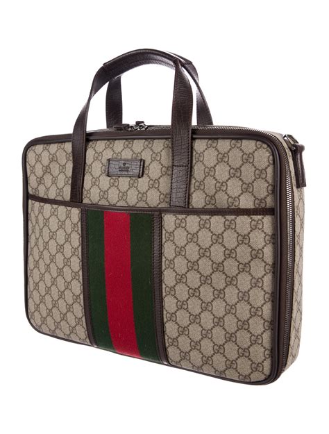 gucci bag for work|Gucci laptop bag price.